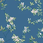 Ronald Redding April Blossom - Cobalt Wallpaper | Buy Online Ronald Redding April Blossom wallpaper, color Cobalt, SKU ZA8072