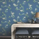 Ronald Redding April Blossom - Cobalt Wallpaper | Buy Online Ronald Redding April Blossom wallpaper, color Cobalt, SKU ZA8072