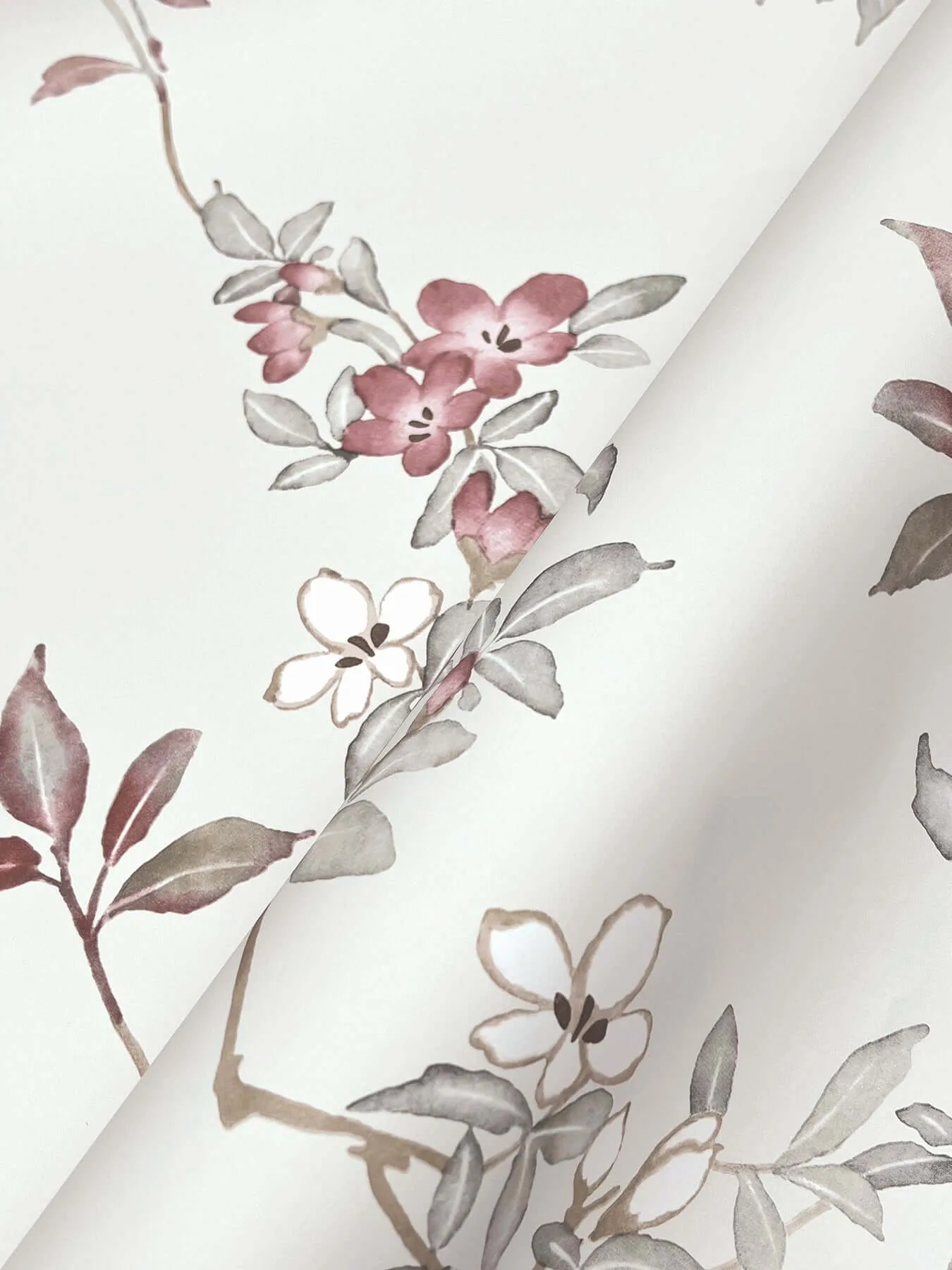 Ronald Redding April Blossom - Cream Wallpaper | Buy Online Ronald Redding April Blossom wallpaper, color Cream, SKU ZA8076