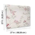 Ronald Redding April Blossom - Cream Wallpaper | Buy Online Ronald Redding April Blossom wallpaper, color Cream, SKU ZA8076
