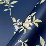 Ronald Redding April Blossom wallpaper, color Navy, SKU ZA8071