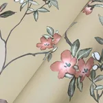 Ronald Redding April Blossom - Sand Wallpaper | Buy Online Ronald Redding April Blossom wallpaper, color Sand, SKU ZA8073
