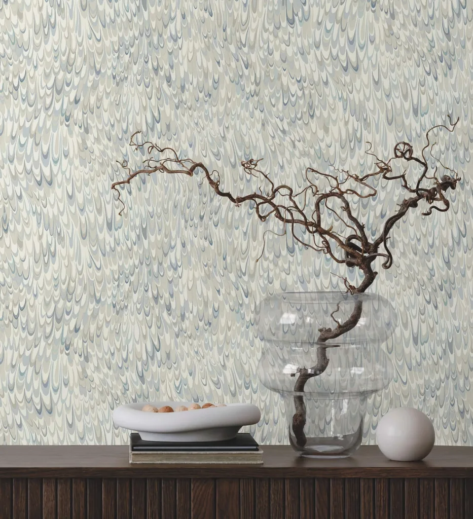 Ronald Redding Aslan wallpaper, color Blue, SKU GT4584