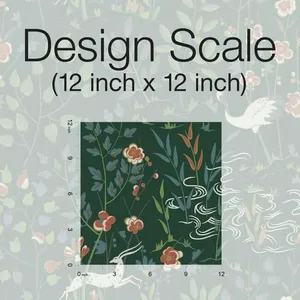 Ronald Redding Aspen wallpaper, color Dark Green, SKU HO2126