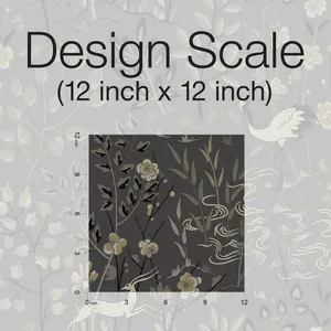 Ronald Redding Aspen wallpaper, color Grey, SKU LL4785