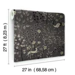 Ronald Redding Aspen - Grey Wallpaper | Buy Online Ronald Redding Aspen wallpaper, color Grey, SKU LL4785