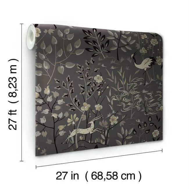 Ronald Redding Aspen - Grey Wallpaper | Buy Online Ronald Redding Aspen wallpaper, color Grey, SKU LL4785