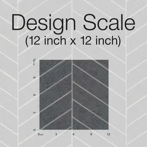 Ronald Redding Atelier Herringbone wallpaper, color Dark Grey, SKU HO2107