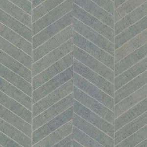 Ronald Redding Atelier Herringbone wallpaper, color Light Grey, SKU HO2106