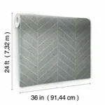 Ronald Redding Atelier Herringbone - Light Grey Wallpaper | Buy Online Ronald Redding Atelier Herringbone wallpaper, color Light Grey, SKU HO2106