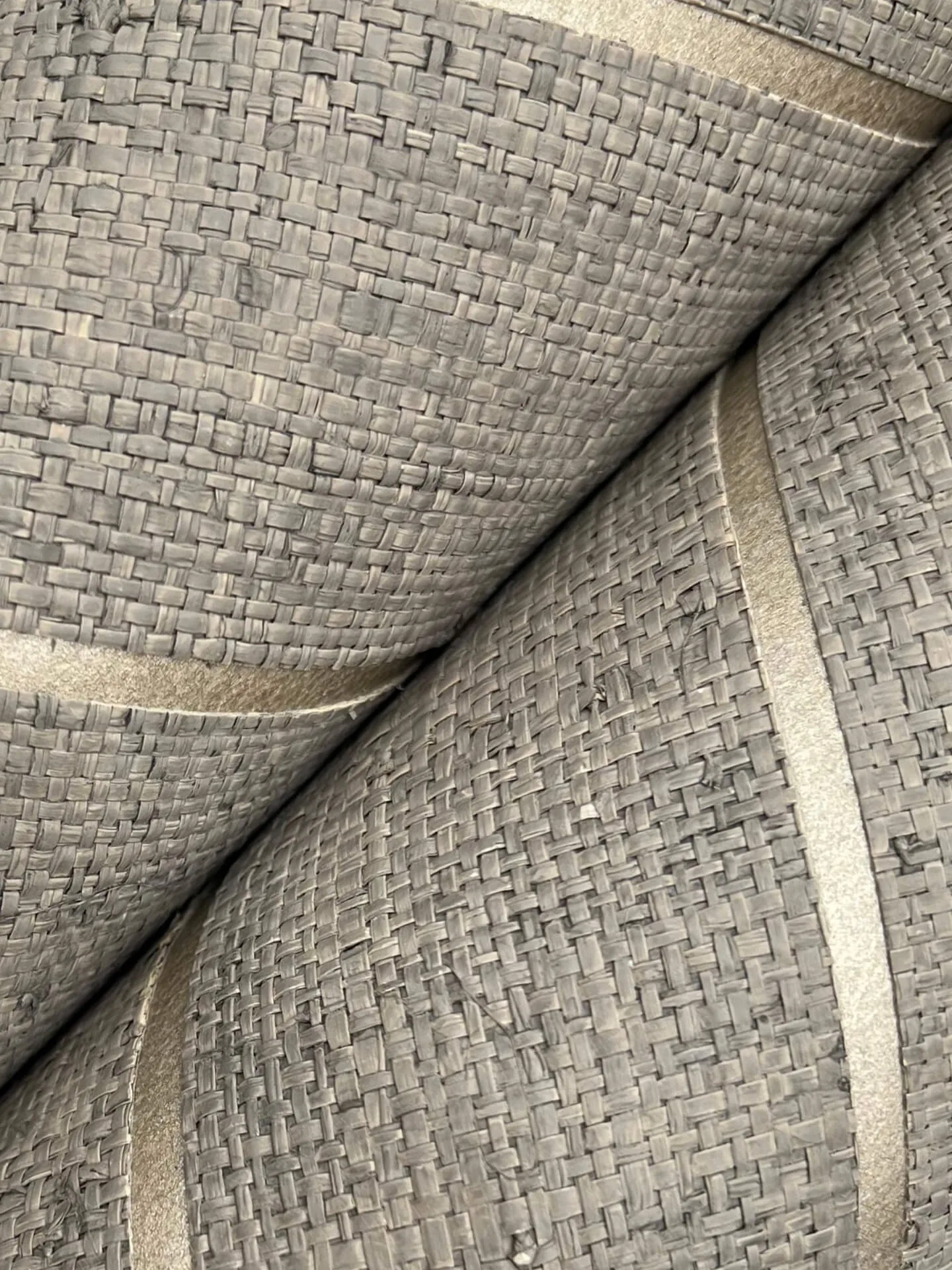 Ronald Redding Atelier Herringbone - Natural Grey Wallpaper | Buy Online Ronald Redding Atelier Herringbone wallpaper, color Natural Grey, SKU HO2110GV
