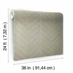 Ronald Redding Atelier Herringbone - Off White Wallpaper | Buy Online Ronald Redding Atelier Herringbone wallpaper, color Off White, SKU HO2109
