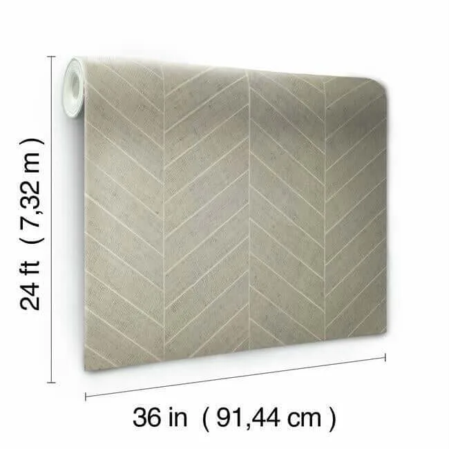 Ronald Redding Atelier Herringbone - Off White Wallpaper | Buy Online Ronald Redding Atelier Herringbone wallpaper, color Off White, SKU HO2109