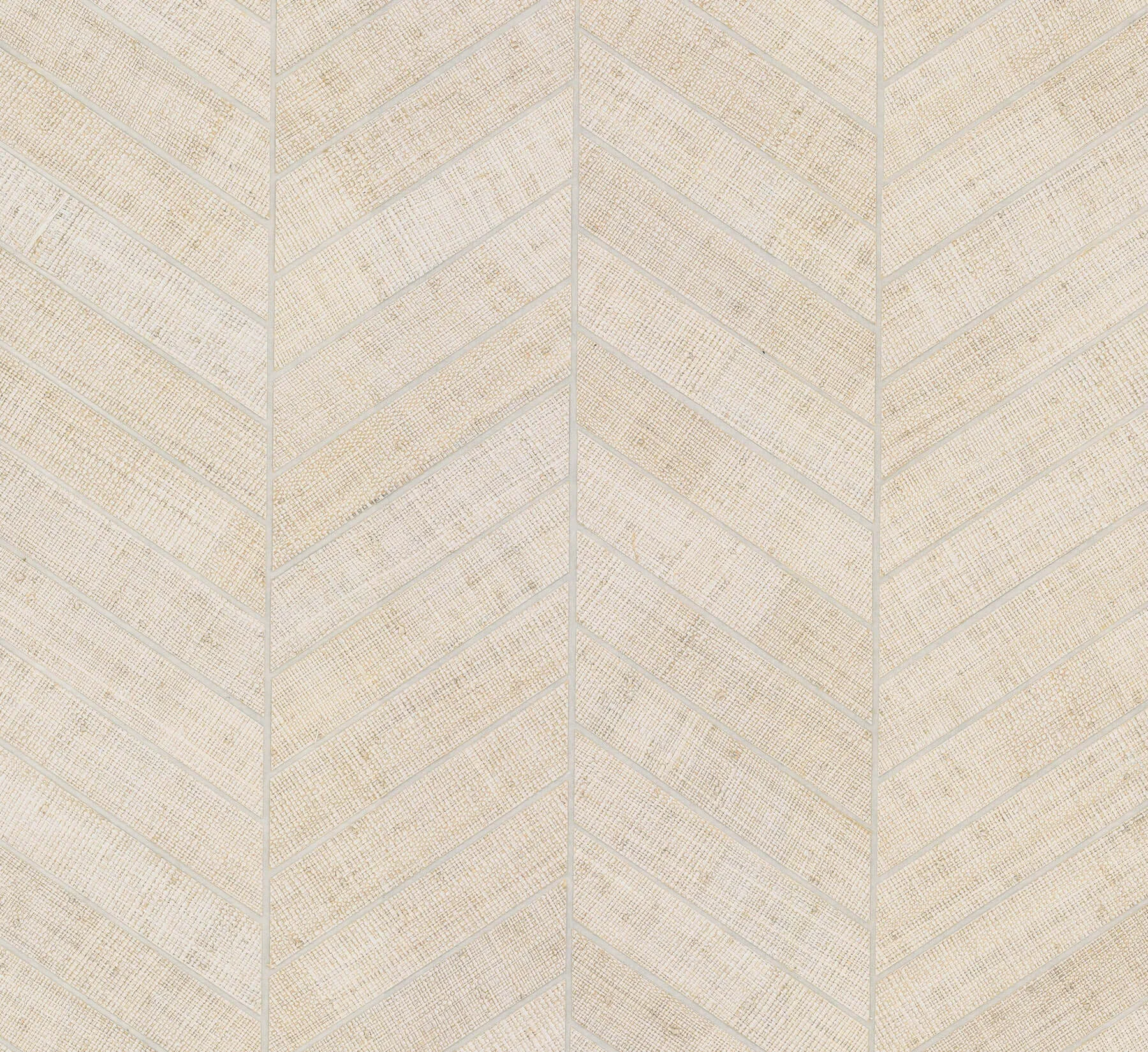 Ronald Redding Atelier Herringbone wallpaper, color White, SKU HO2108GV