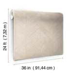 Ronald Redding Atelier Herringbone - White Wallpaper | Buy Online Ronald Redding Atelier Herringbone wallpaper, color White, SKU HO2108GV