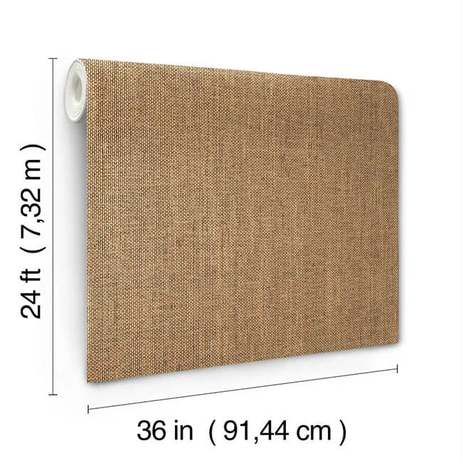 Ronald Redding Basketweave Paperweave wallpaper, color Cattail, SKU YGL7027
