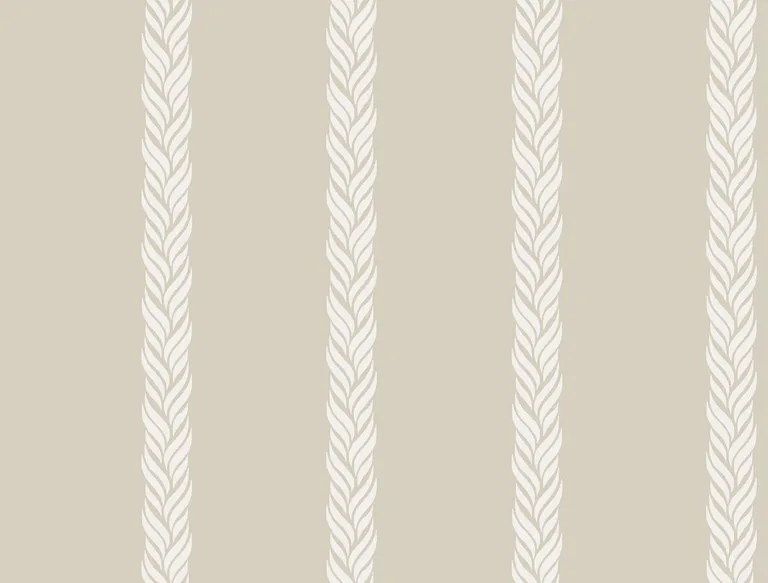 Ronald Redding Braided Stripe wallpaper, color Beige, SKU GT4544
