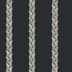 Ronald Redding Braided Stripe - Black Wallpaper | Buy Online Ronald Redding Braided Stripe wallpaper, color Black, SKU GT4542