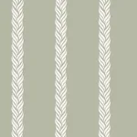 Ronald Redding Braided Stripe - Green Wallpaper | Buy Online Ronald Redding Braided Stripe wallpaper, color Green, SKU GT4541
