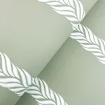 Ronald Redding Braided Stripe - Green Wallpaper | Buy Online Ronald Redding Braided Stripe wallpaper, color Green, SKU GT4541