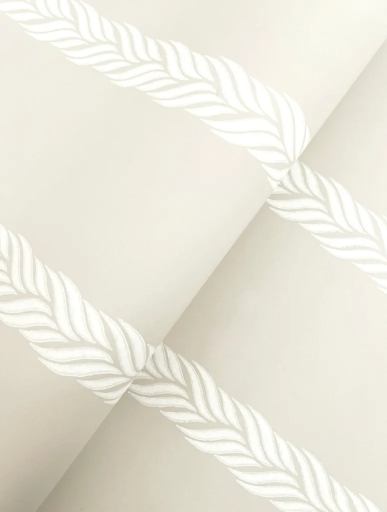 Ronald Redding Braided Stripe wallpaper, color Tan, SKU GT4545