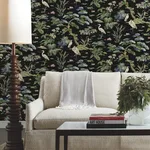Ronald Redding Bridgewater - Black Wallpaper | Buy Online Ronald Redding Bridgewater wallpaper, color Black, SKU GT4535