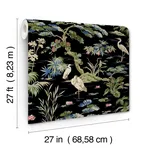 Ronald Redding Bridgewater - Black Wallpaper | Buy Online Ronald Redding Bridgewater wallpaper, color Black, SKU GT4535
