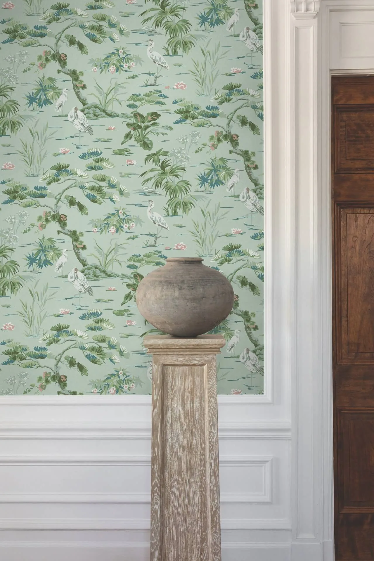 Ronald Redding Bridgewater - Mint Wallpaper | Buy Online Ronald Redding Bridgewater wallpaper, color Mint, SKU GT4534