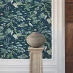 Ronald Redding Bridgewater - Navy Wallpaper | Buy Online Ronald Redding Bridgewater wallpaper, color Navy, SKU GT4531
