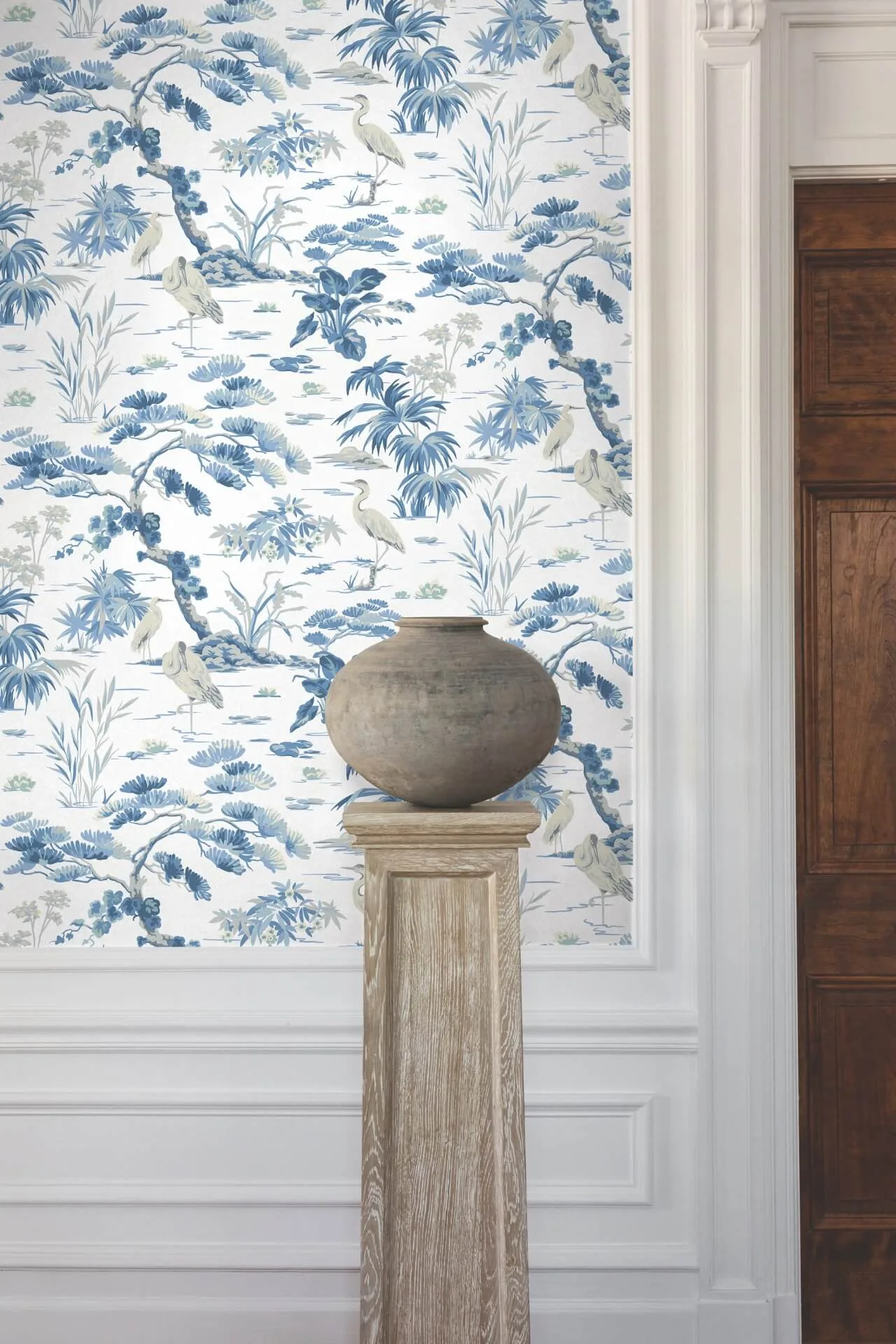 Ronald Redding Bridgewater - White Wallpaper | Buy Online Ronald Redding Bridgewater wallpaper, color White, SKU GT4533