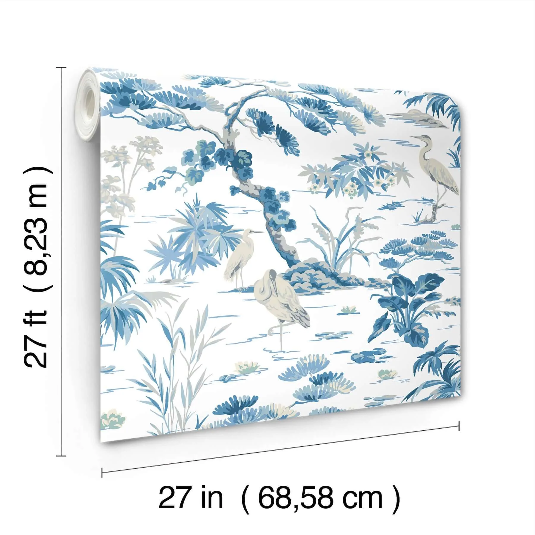 Ronald Redding Bridgewater - White Wallpaper | Buy Online Ronald Redding Bridgewater wallpaper, color White, SKU GT4533