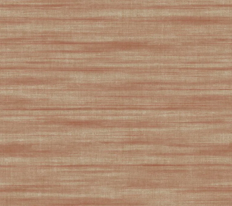 Ronald Redding Brushed Linen wallpaper, color Brick, SKU GT4565