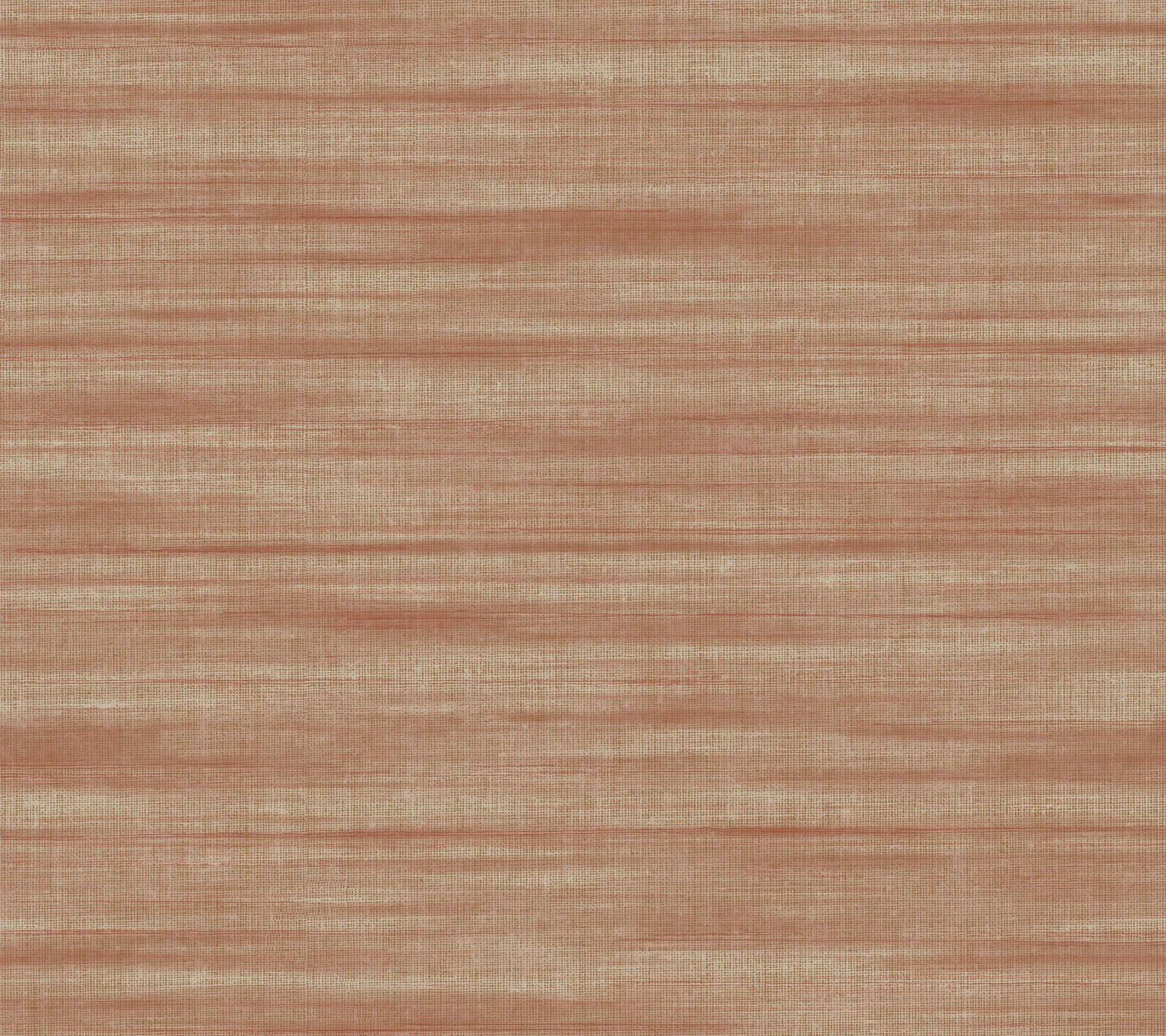 Ronald Redding Brushed Linen wallpaper, color Brick, SKU GT4565