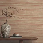 Ronald Redding Brushed Linen - Brick Wallpaper | Buy Online Ronald Redding Brushed Linen wallpaper, color Brick, SKU GT4565