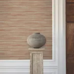 Ronald Redding Brushed Linen - Brick Wallpaper | Buy Online Ronald Redding Brushed Linen wallpaper, color Brick, SKU GT4565