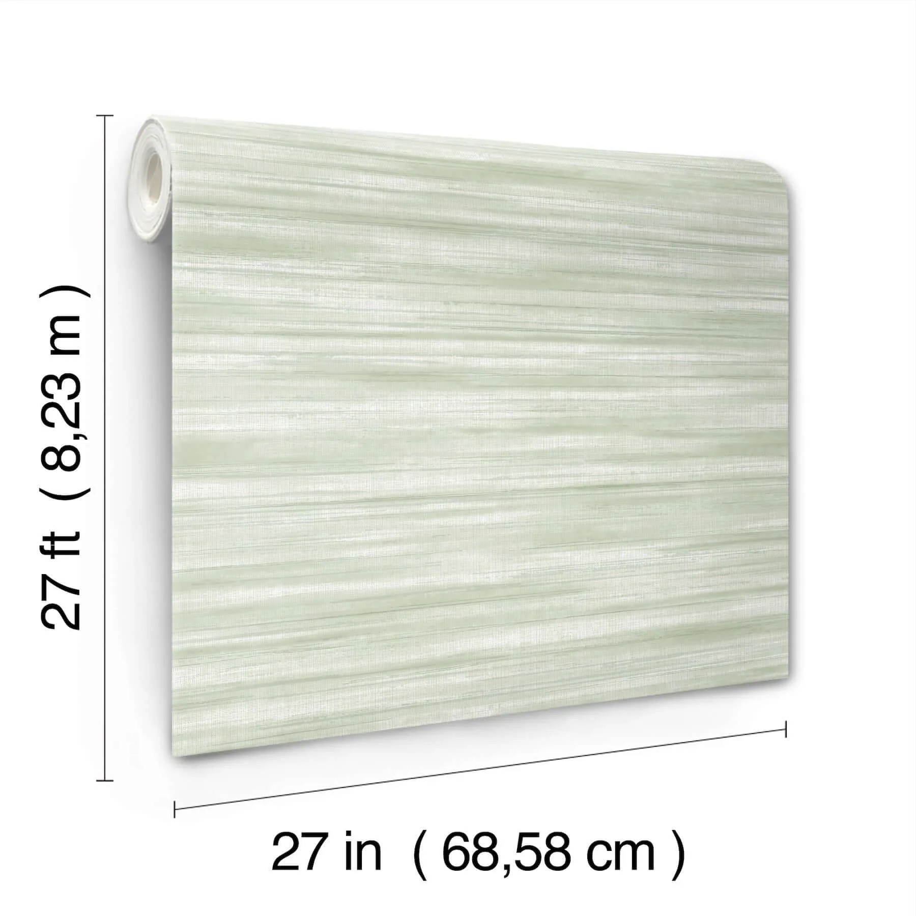 Ronald Redding Brushed Linen - Green Wallpaper | Buy Online Ronald Redding Brushed Linen wallpaper, color Green, SKU GT4561