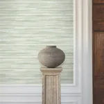 Ronald Redding Brushed Linen - Green Wallpaper | Buy Online Ronald Redding Brushed Linen wallpaper, color Green, SKU GT4561