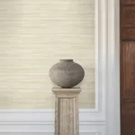 Ronald Redding Brushed Linen - Ivory Wallpaper | Buy Online Ronald Redding Brushed Linen wallpaper, color Ivory, SKU GT4562