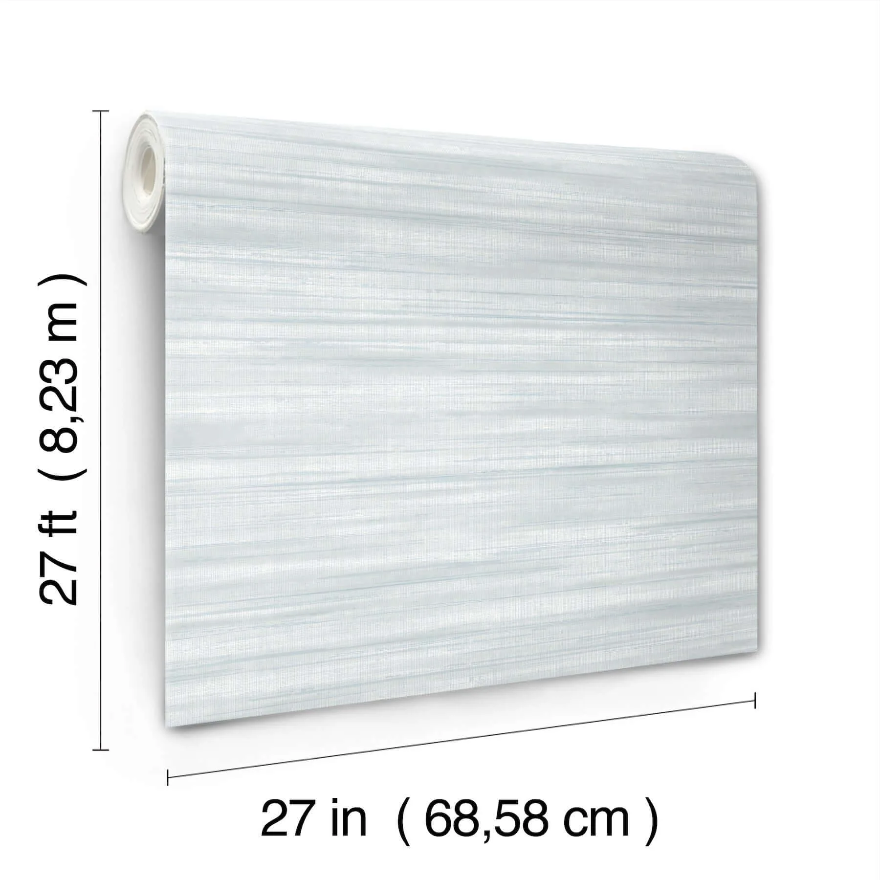 Ronald Redding Brushed Linen - Light Blue Wallpaper | Buy Online Ronald Redding Brushed Linen wallpaper, color Light Blue, SKU GT4564