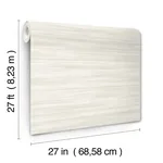 Ronald Redding Brushed Linen - White Wallpaper | Buy Online Ronald Redding Brushed Linen wallpaper, color White, SKU GT4563