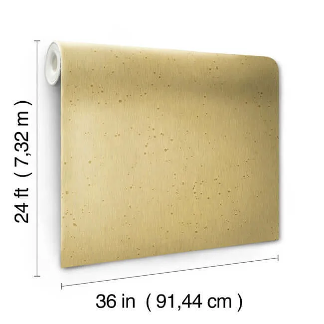 Ronald Redding Burnished Patina wallpaper, color Beige Metallic, SKU AC9214