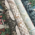 Ronald Redding Butterfly Garden - Black Metallic Wallpaper | Buy Online Ronald Redding Butterfly Garden wallpaper, color Black Metallic, SKU AC9162