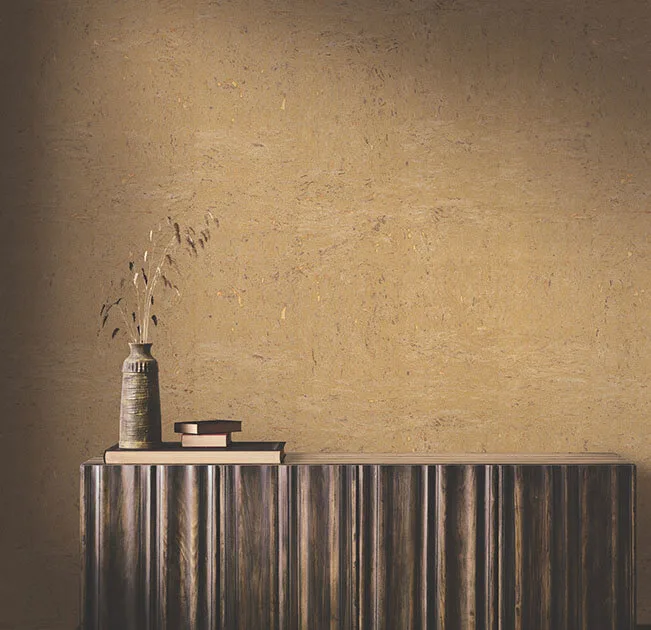 Ronald Redding Caldera Cork wallpaper, color Antique Gold, SKU GRL88374