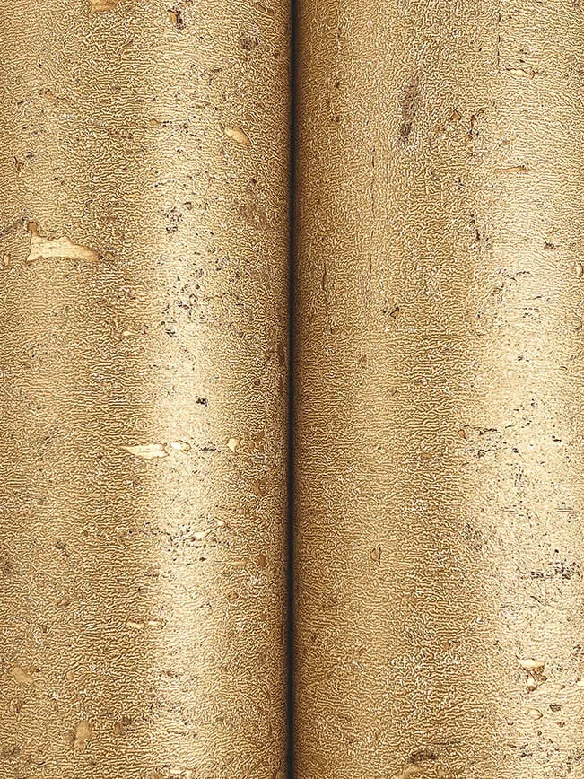 Ronald Redding Caldera Cork wallpaper, color Antique Gold, SKU GRL88374