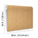 Ronald Redding Caldera Cork wallpaper, color Antique Gold, SKU GRL88374