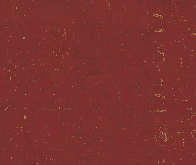 Ronald Redding Caldera Cork wallpaper, color Crimson, SKU GRL88373