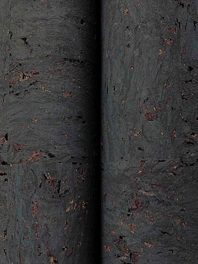 Ronald Redding Caldera Cork wallpaper, color Dark Grey, SKU GRL88368