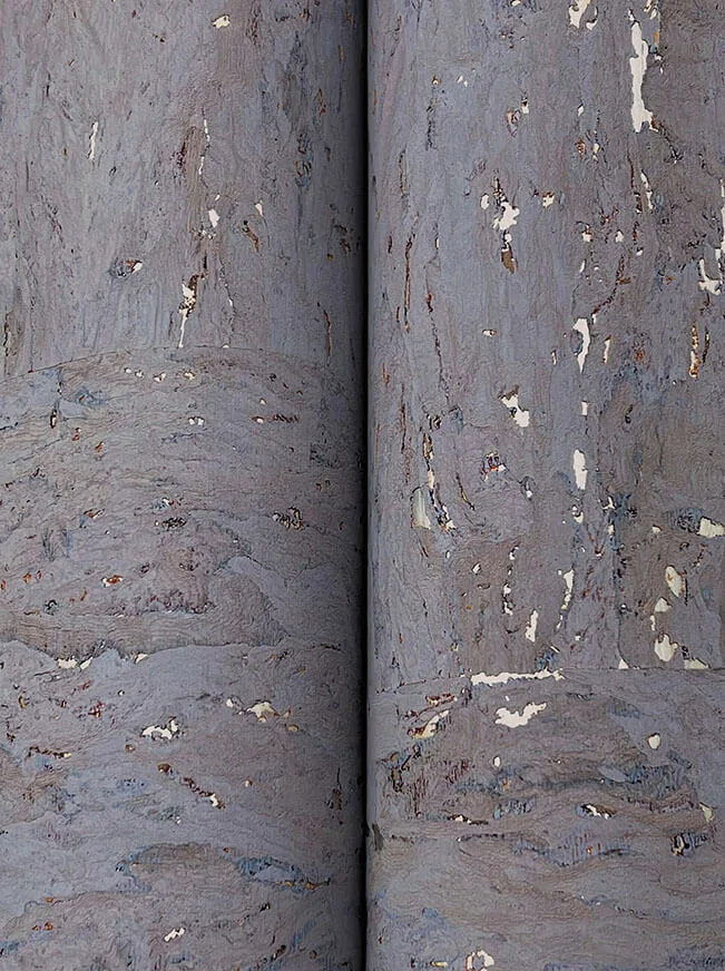 Ronald Redding Caldera Cork - Haze Wallpaper | Buy Online Ronald Redding Caldera Cork wallpaper, color Haze, SKU GRL88476