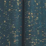 Ronald Redding Caldera Cork - Navy / Gold Wallpaper | Buy Online Ronald Redding Caldera Cork wallpaper, color Navy / Gold, SKU YGL7008
