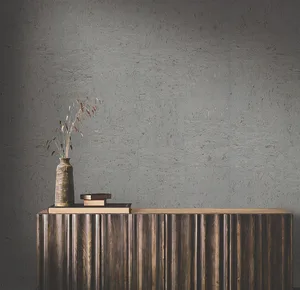 Ronald Redding Caldera Cork wallpaper, color Steel, SKU GRL88369